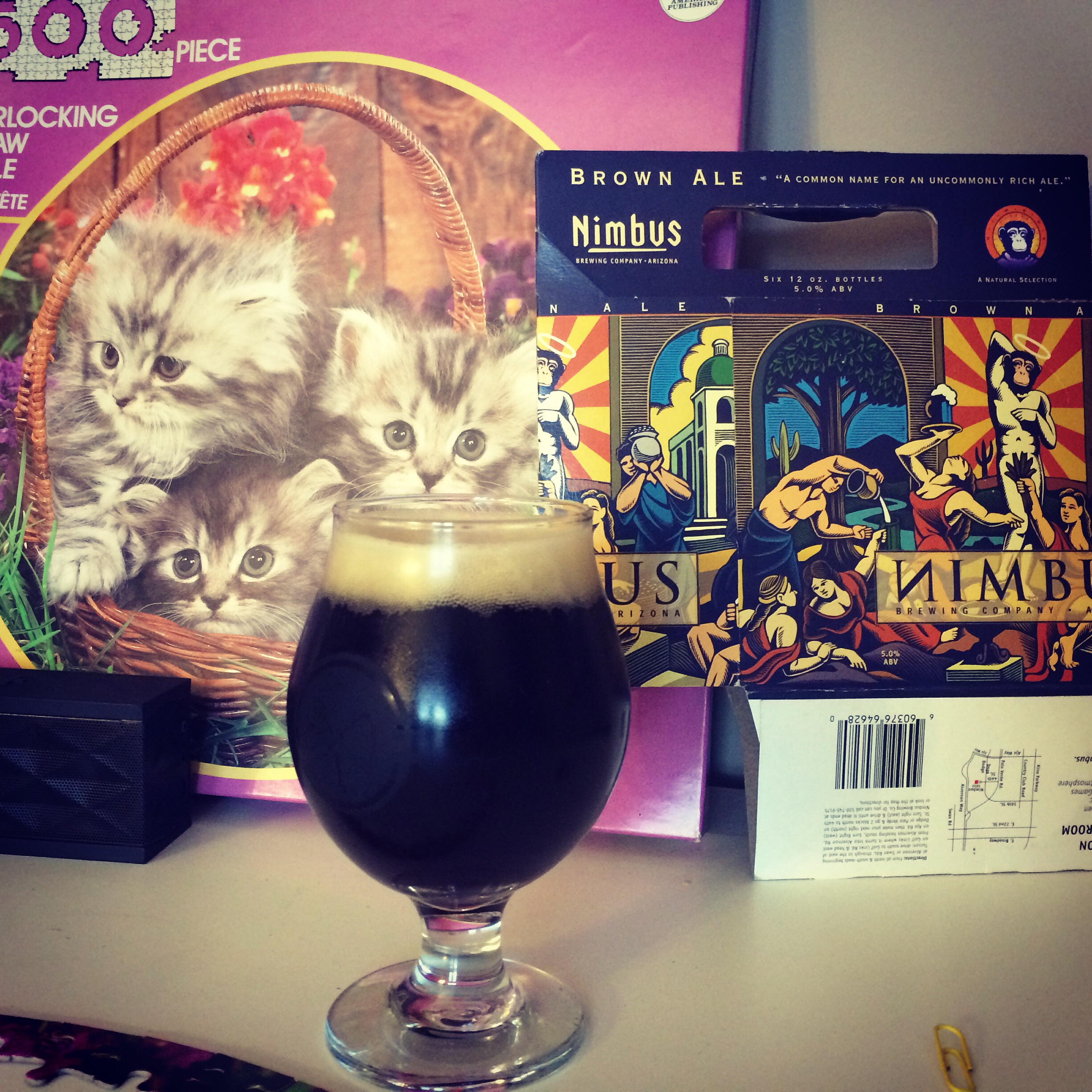 Brown Ale, Pink Puzzles